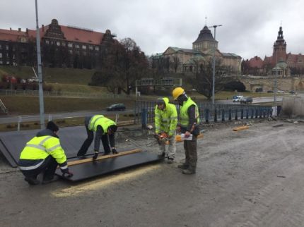 SZCZECIN: Budowa trasy zamkowej